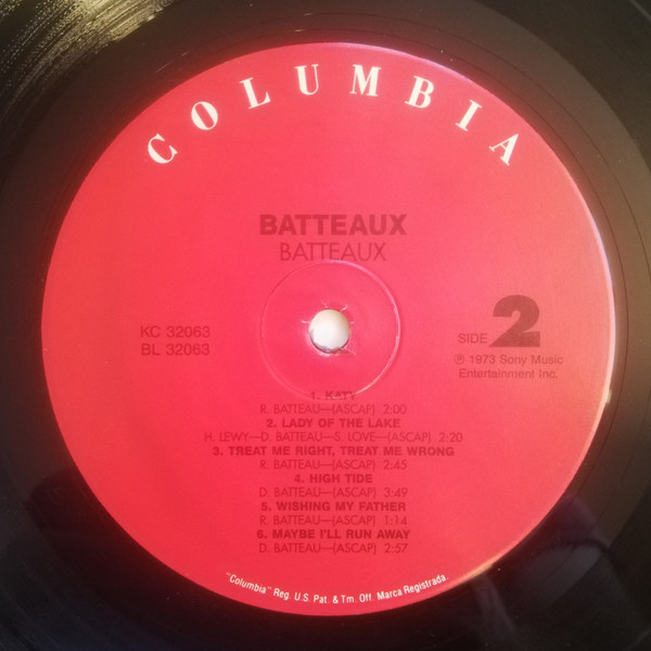 Batteaux - Batteaux | Columbia (KC 32063) - 4