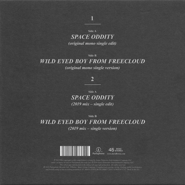 David Bowie - Space Oddity | Parlophone (0190295473792) - 2 David Bowie - Space Oddity | Parlophone (0190295473792) - 2