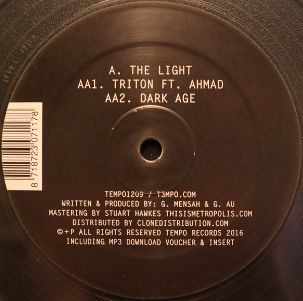 DJ Ink & Gremlinz - The Light | Tempo Records (Tempo1209) - 2 DJ Ink & Gremlinz - The Light | Tempo Records (Tempo1209) - 2