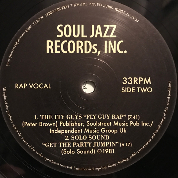 Various - Big Apple Rappin' Vol. 2 | Soul Jazz Records (SJR LP125 VOL2) - 4
