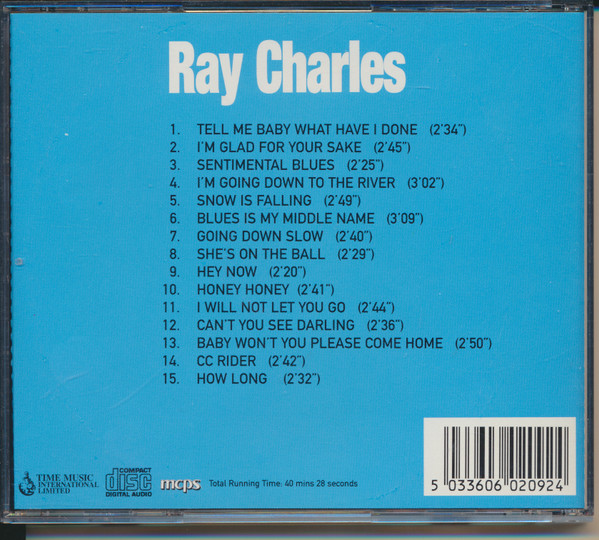 Ray Charles - Ray Charles | Time Music International Limited (TMI209) - 3