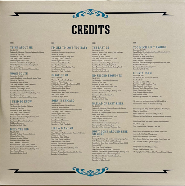 Tom Petty And The Heartbreakers - The Live Anthology: From The Vaults Vol. 1 | Reprise Records (093624830399) - 3 Tom Petty And The Heartbreakers - The Live Anthology: From The Vaults Vol. 1 | Reprise Records (093624830399) - 3