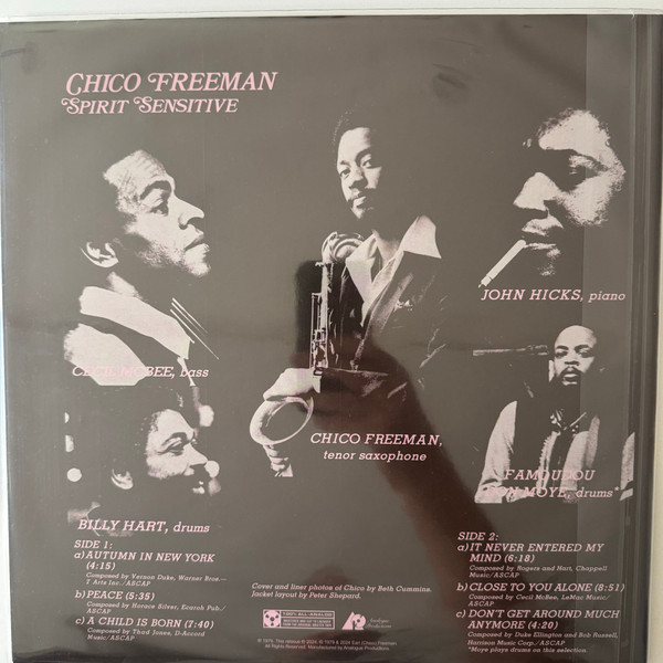 Chico Freeman - Spirit Sensitive | Analogue Productions (APJ 151) - 2