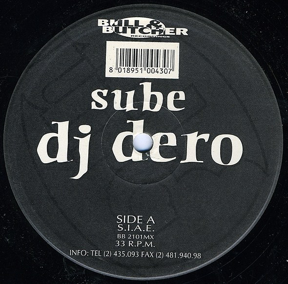 DJ Dero - Sube | Bull & Butcher Recordings (BB 2101MX) - 3 DJ Dero - Sube | Bull & Butcher Recordings (BB 2101MX) - 3