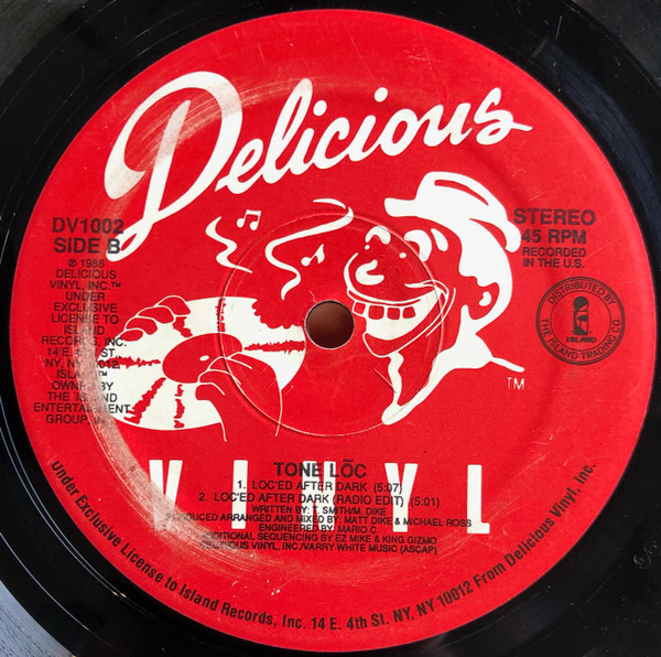 Tone Loc - Wild Thing | Delicious Vinyl (DV1002) - 2 Tone Loc - Wild Thing | Delicious Vinyl (DV1002) - 2