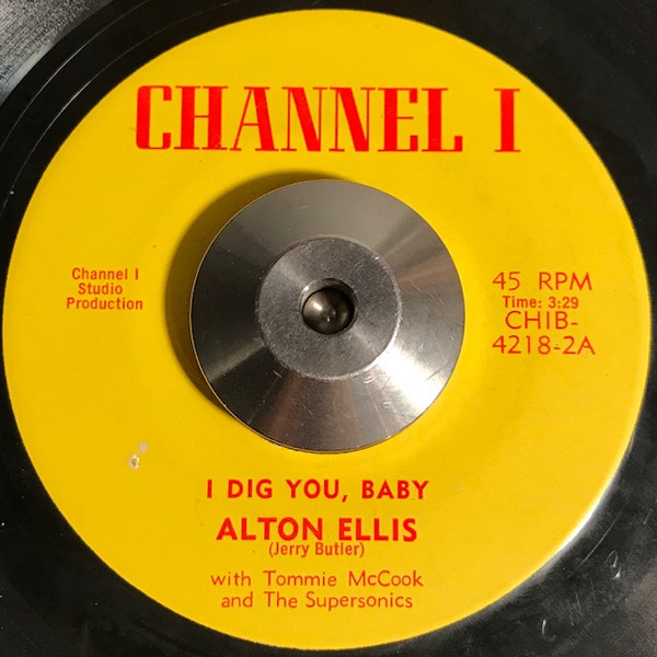 Alton Ellis - I Dig You, Baby / Version | Channel One (CHIB-4218-2A) - main