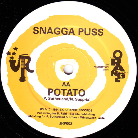 Junior Reid / Snagga Puss - Reggae Rock / Potato | J.R. Productions (JRP 002) - 2 Junior Reid / Snagga Puss - Reggae Rock / Potato | J.R. Productions (JRP 002) - 2
