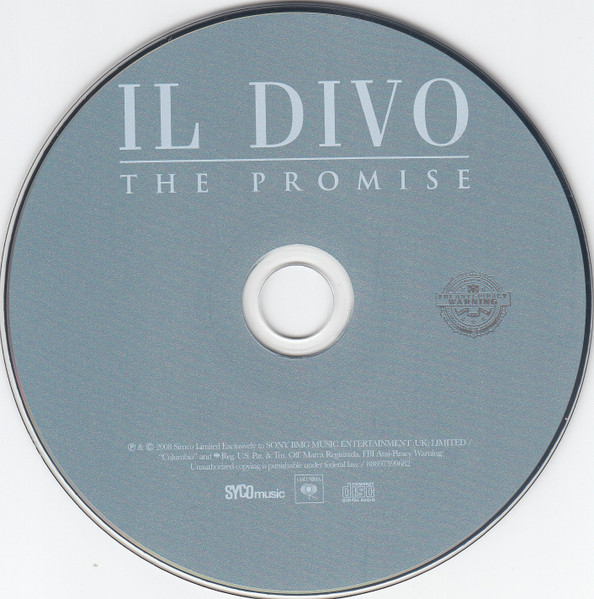 Il Divo - The Promise | Columbia (88697399682) - 3