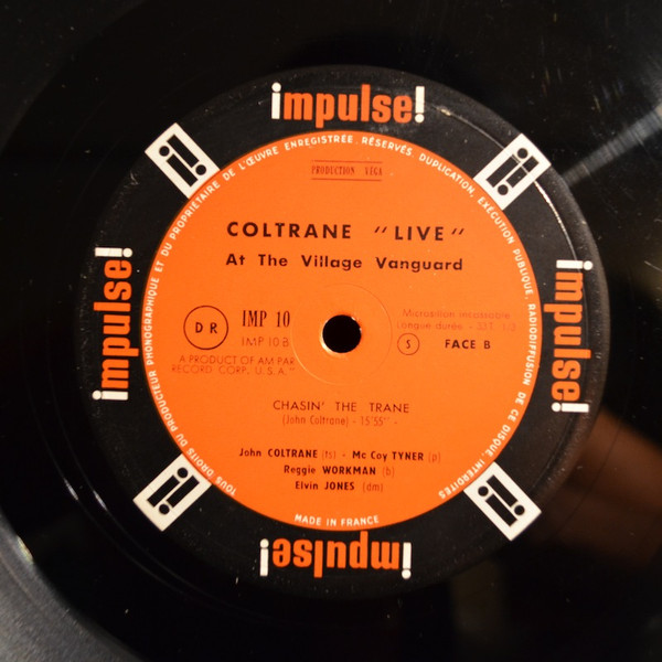 John Coltrane - "Live" At The Village Vanguard | Impulse! (IMP 10) - 3 John Coltrane - "Live" At The Village Vanguard | Impulse! (IMP 10) - 3
