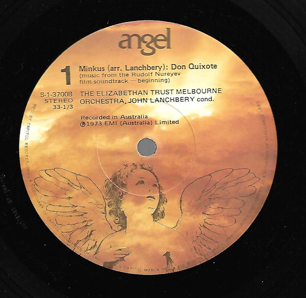 Rudolf Nureyev , Ludwig Minkus - Music From The Film Soundtrack Don Quixote | Angel Records (S-37008) - 3