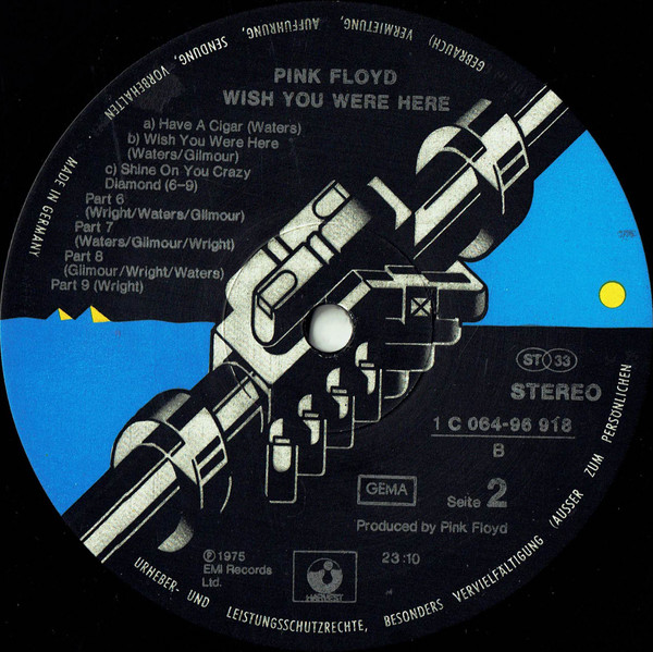 Pink Floyd - Wish You Were Here | Harvest (1 C 064-96 918) - 4