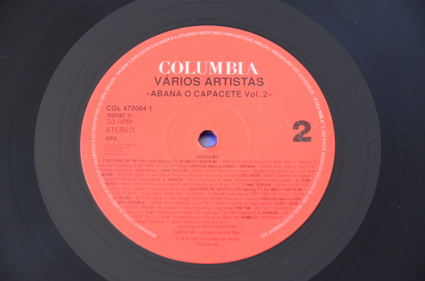 Various - Abana O Capacete Vol.2 | Columbia (COL 472064 1) - 3