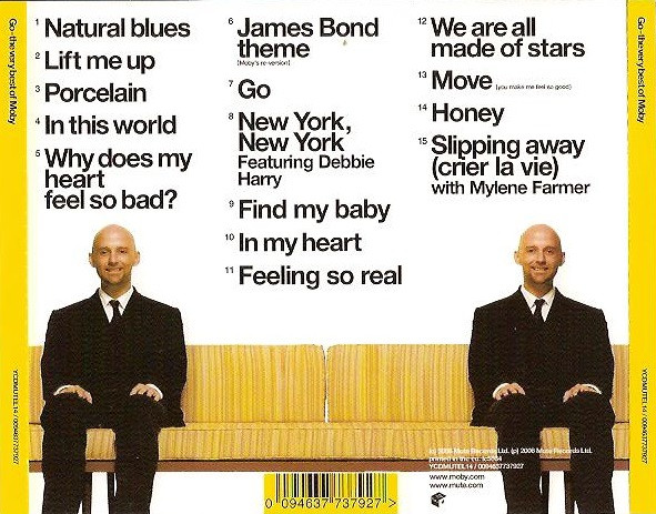 Moby - Go - The Very Best Of Moby | Mute (YCD MUTEL 14) - 2