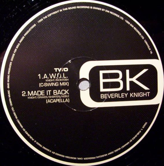 Beverley Knight - Made It Back / A.W.O.L. | Rhythm Series (12RHYDJX 18) - 3 Beverley Knight - Made It Back / A.W.O.L. | Rhythm Series (12RHYDJX 18) - 3