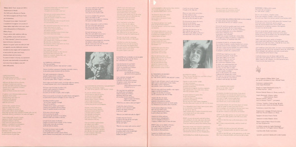 Angelo Branduardi - Branduardi Canta Yeats - Dieci Ballate Su Liriche Di William Butler Yeats | Musiza (829 476-1) - 3 Angelo Branduardi - Branduardi Canta Yeats - Dieci Ballate Su Liriche Di William Butler Yeats | Musiza (829 476-1) - 3