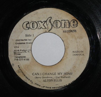 Alton Ellis - Can I Change My Mind | Coxsone Records (none) - main