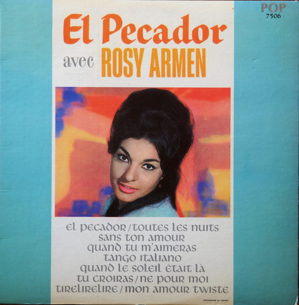 Rosy Armen - El Pecador | Disques Pop (POP-7506) - main