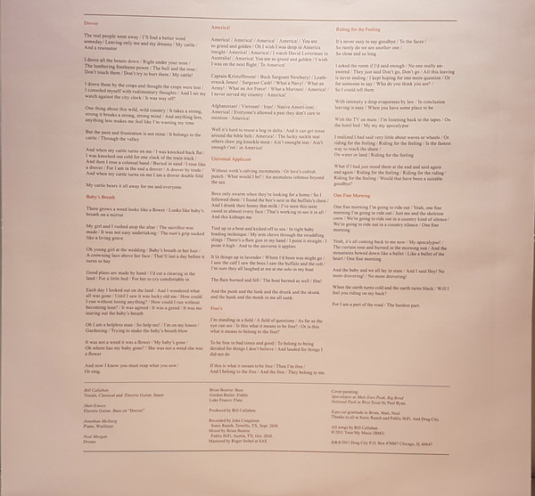 Bill Callahan - Apocalypse | Drag City (DC450) - 4