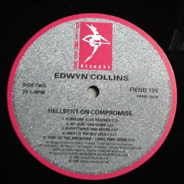 Edwyn Collins - Hellbent On Compromise | Demon Records (Fiend 195) - 4