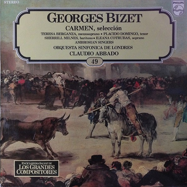 Georges Bizet , London Symphony Orchestra , Claudio Abbado - Carmen, Selección | Philips (68 51 088)