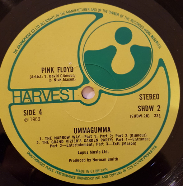 Pink Floyd - Ummagumma | Harvest (SHDW 1/2) - 3 Pink Floyd - Ummagumma | Harvest (SHDW 1/2) - 3