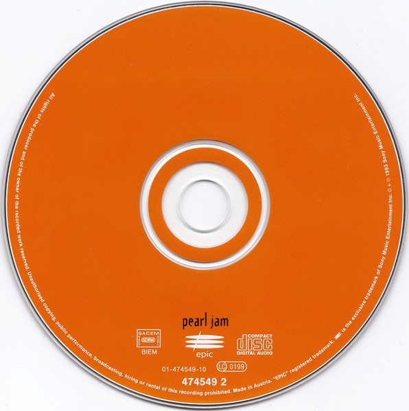 Pearl Jam - Vs. | Epic (EPC 474549 2) - 3