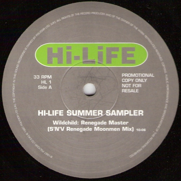 Various - Hi-Life Summer Sampler | Hi Life Recordings (HL1/ HL2)