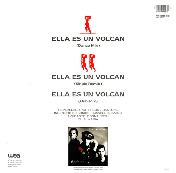 La Unión - Ella Es Un Volcán | Wea (9031-73556-0) - 2