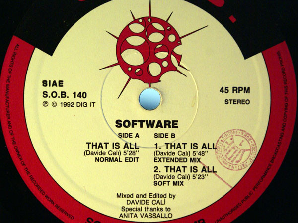 Software - That Is All | S.O.B. (Sound Of The Bomb) (S.O.B. 140) - main Software - That Is All | S.O.B. (Sound Of The Bomb) (S.O.B. 140) - main