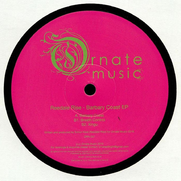 Reedale Rise - Barbary Coast EP | Ornate Music (ORN 027) - main Reedale Rise - Barbary Coast EP | Ornate Music (ORN 027) - main