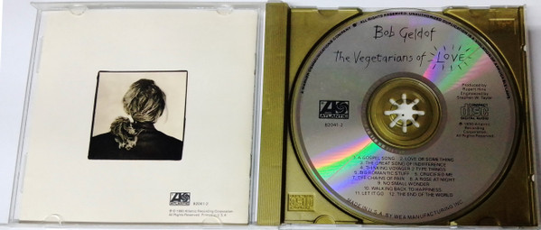 Bob Geldof - The Vegetarians Of Love | Atlantic (82041-2) - 2