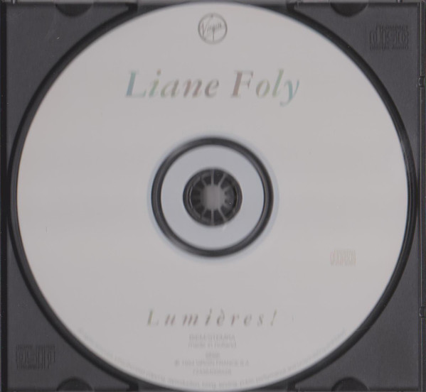 Liane Foly - Lumières! | Virgin (840055-2) - 3 Liane Foly - Lumières! | Virgin (840055-2) - 3