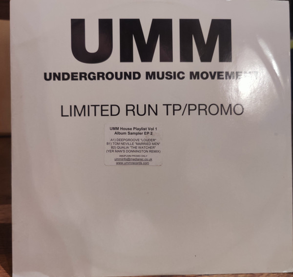 Various - UMM House Playlists Vol 1 Album - Sampler EP2 | UMM (0682 PUMM) - main