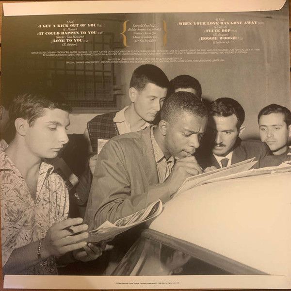Donald Byrd & Bobby Jaspar - Cannes ‘58 | Sam Records (SRLP25) - 2 Donald Byrd & Bobby Jaspar - Cannes ‘58 | Sam Records (SRLP25) - 2