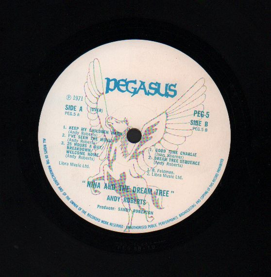 Andy Roberts - Nina And The Dream Tree | Pegasus (PEG 5) - 4 Andy Roberts - Nina And The Dream Tree | Pegasus (PEG 5) - 4