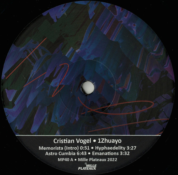 Cristian Vogel - 1Zhuayo | Mille Plateaux (MP40) - 3 Cristian Vogel - 1Zhuayo | Mille Plateaux (MP40) - 3
