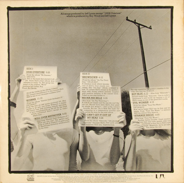 Electric Light Orchestra - Olé ELO | United Artists Records (UA-LA630-G) - 2