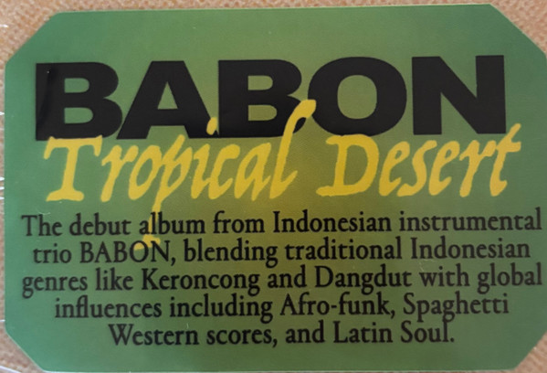 Babon - Tropical Desert | Wonderwheel Recordings (WONDERLP72) - 4 Babon - Tropical Desert | Wonderwheel Recordings (WONDERLP72) - 4