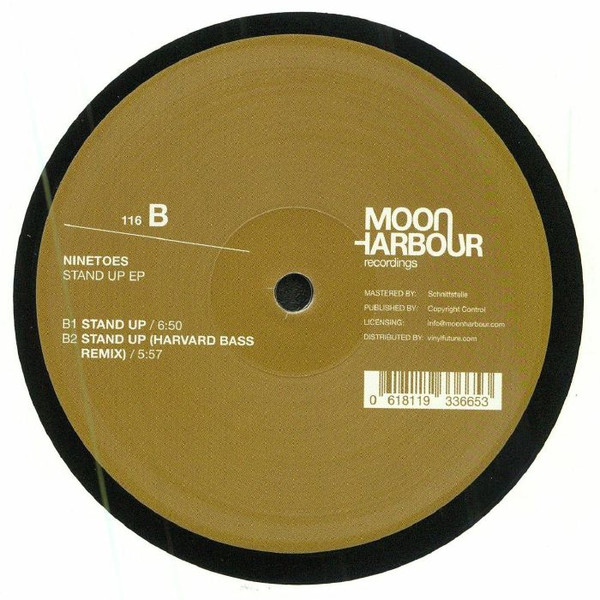Ninetoes - Stand Up EP | Moon Harbour Recordings (MHR116) - main
