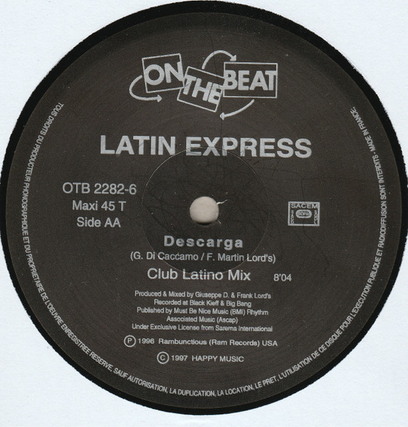 Latin Xpress - Descarga | On The Beat (OTB 2282-6) - 4 Latin Xpress - Descarga | On The Beat (OTB 2282-6) - 4