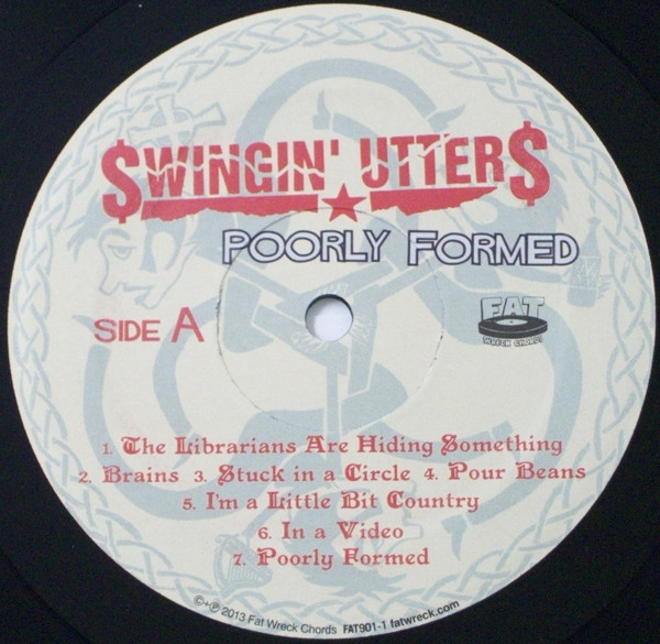 Swingin' Utters - Poorly Formed | Fat Wreck Chords (FAT901-1) - 2 Swingin' Utters - Poorly Formed | Fat Wreck Chords (FAT901-1) - 2