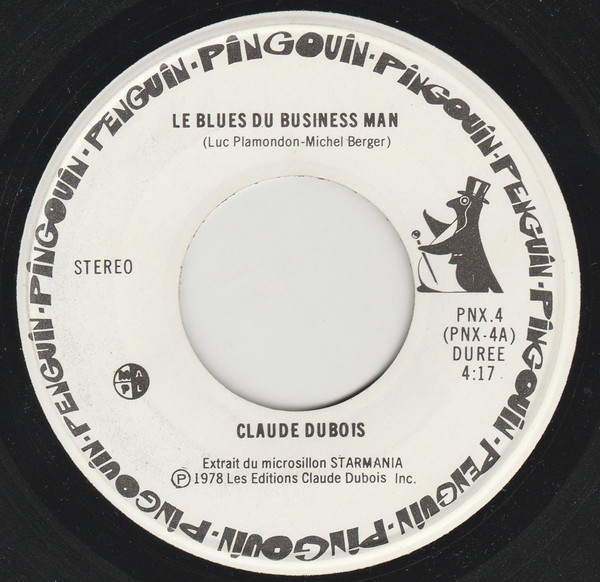 Claude Dubois - Le Blues Du Business Man | Pingouin (PNX.4) - main