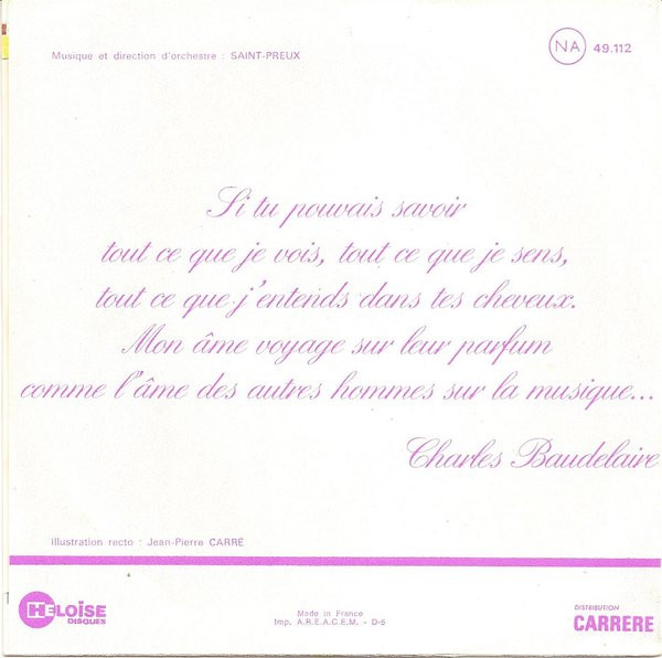 Saint-Preux - Your Hair | Héloïse Disques (49.112)