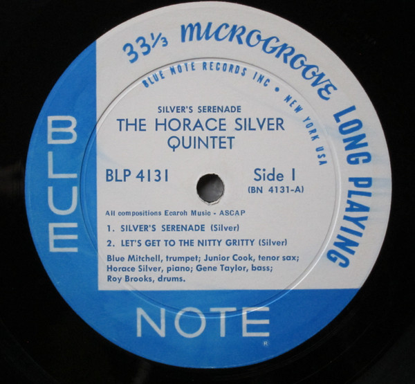 The Horace Silver Quintet - Silver's Serenade | Blue Note (BLP 4131) - 3