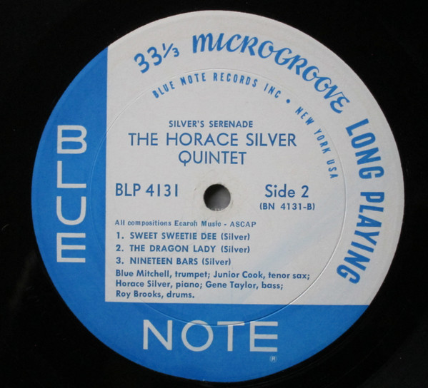 The Horace Silver Quintet - Silver's Serenade | Blue Note (BLP 4131) - 4