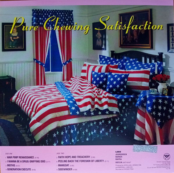 Lard - Pure Chewing Satisfaction (RSD2022 - Limited Edition - Pink Vinyl) [Vinyl] | Alternative Tentacles (VIRUS 199 - 3) - 2