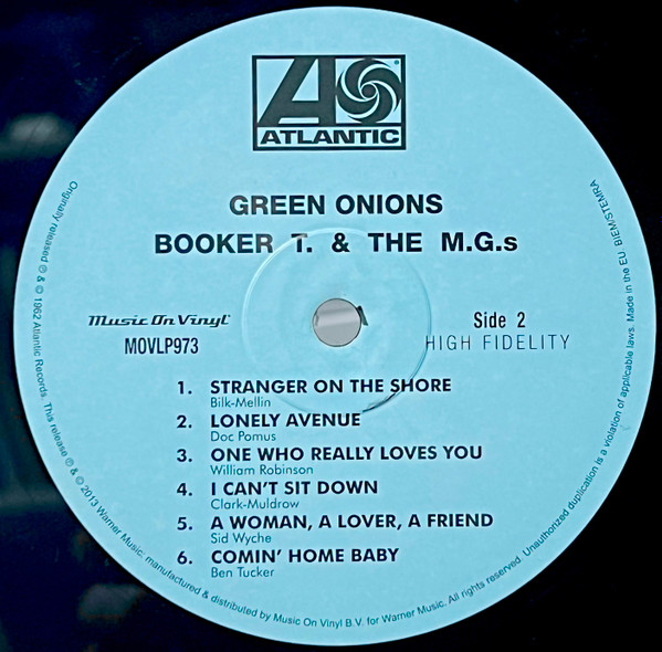 Booker T & The MG's - Green Onions | Music On Vinyl (MOVLP973) - 4
