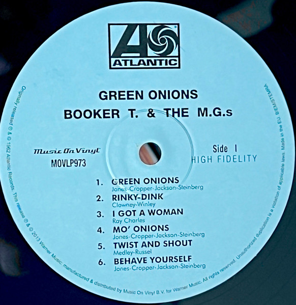 Booker T & The MG's - Green Onions | Music On Vinyl (MOVLP973) - 3