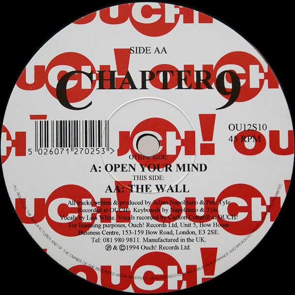 Chapter 9 - Open Your Mind / The Wall | Ouch! Records (OU12S10) - 2