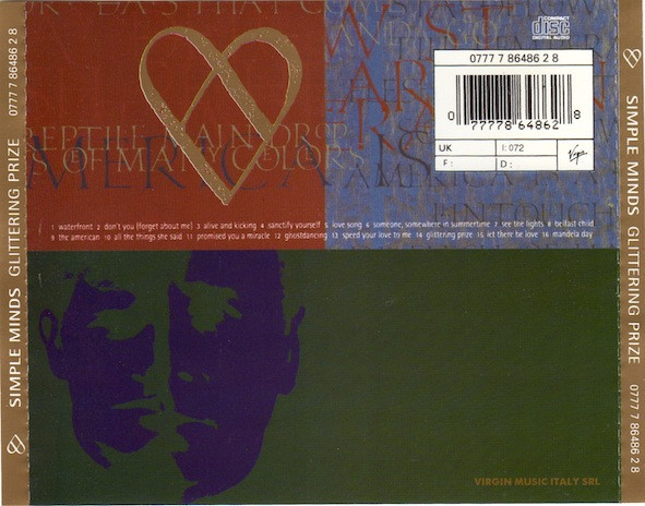 Simple Minds - Glittering Prize 81/92 | Virgin (SMTVD1) - 3 Simple Minds - Glittering Prize 81/92 | Virgin (SMTVD1) - 3
